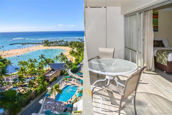 ハワイ不動産販売情報 ワイキキのリゾートコンド イリカイアパートメント 美しい1ベッドルーム物件