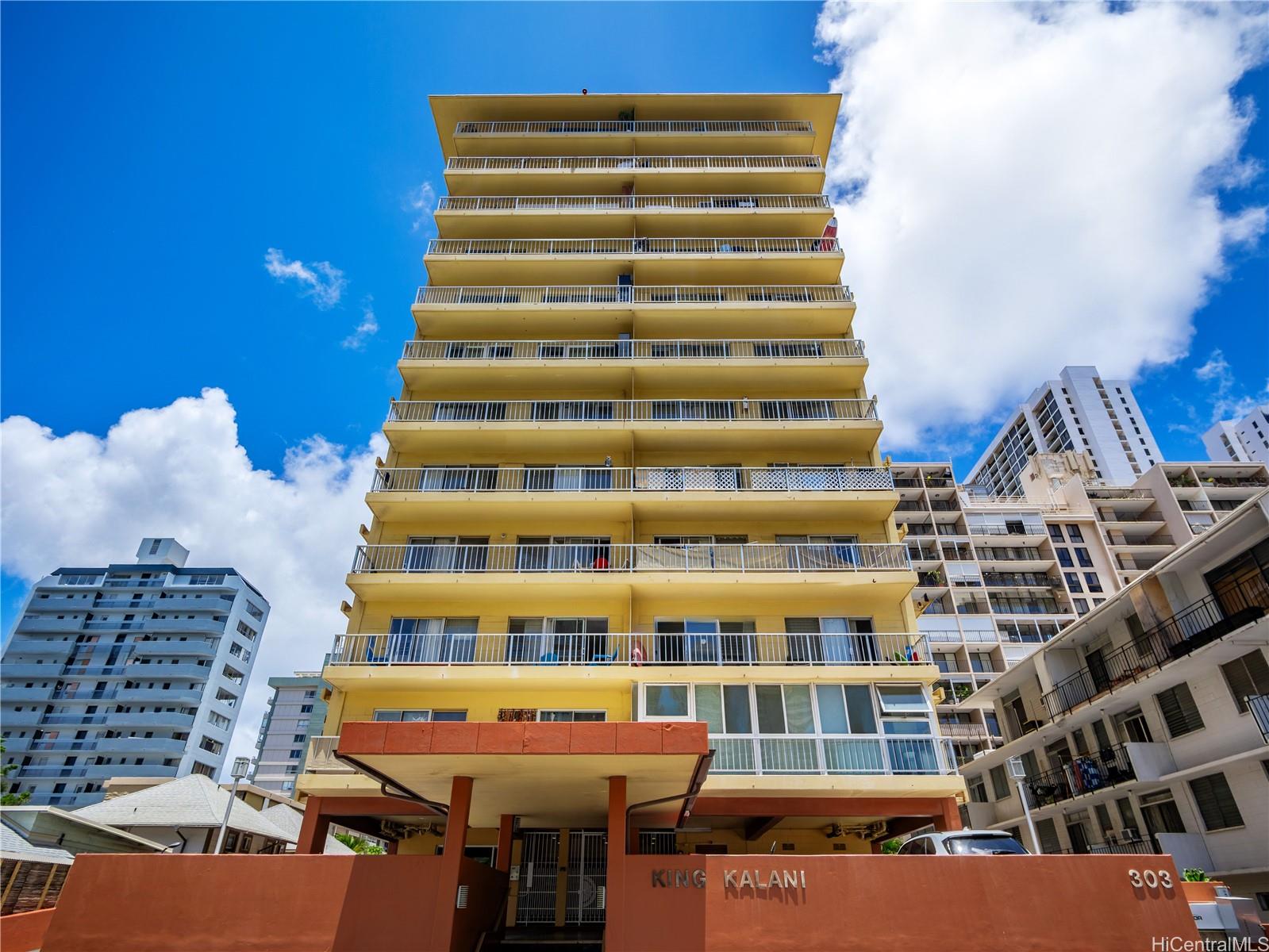 ハワイ不動産物件｜303 Liliuokalani Avenue #1104, Honolulu HI 96815