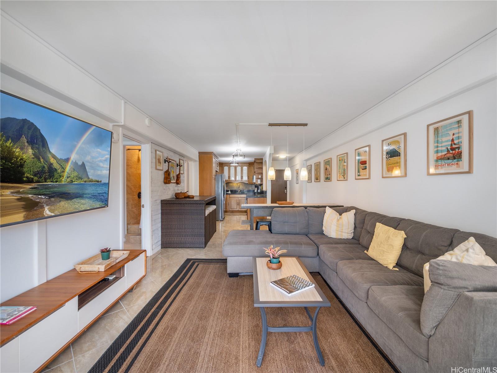 ハワイ不動産物件｜303 Liliuokalani Avenue #1104, Honolulu HI 96815