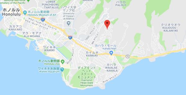 3708 Lurline Drive　ハワイ　一軒家