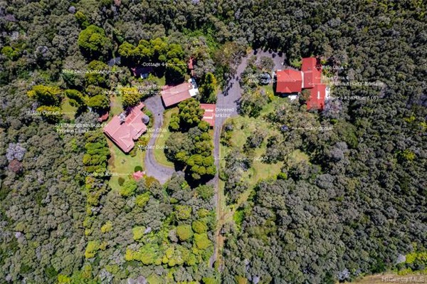 ハワイ 不動産 ハワイ島 ボルケーノ 別荘 B&B