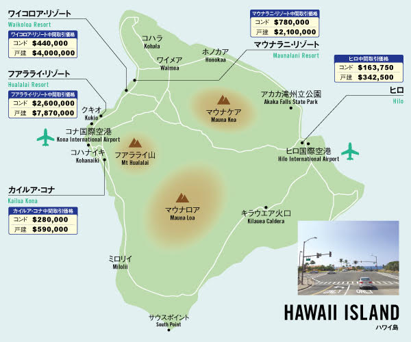 ハワイ島不動産マーケット概要 人気エリア 価格帯 住みやすさは